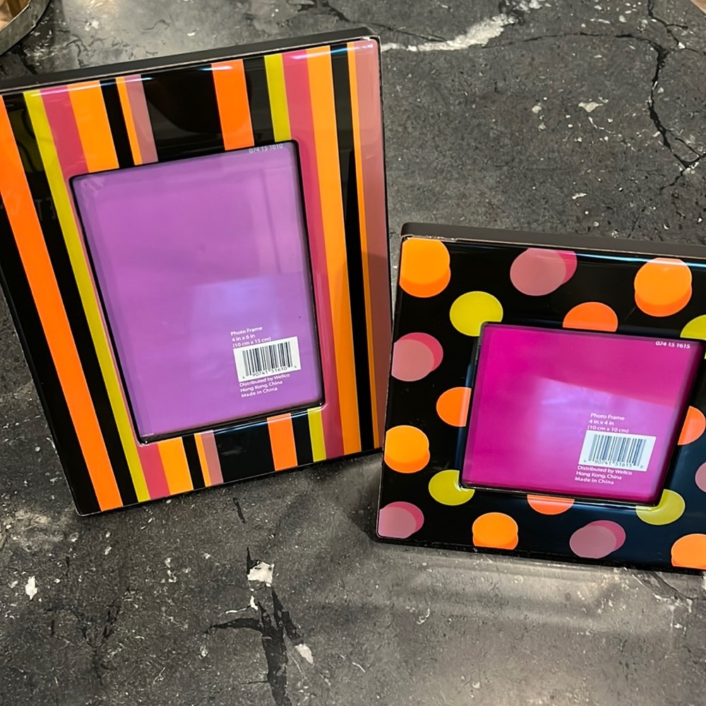 Halloween picture frames